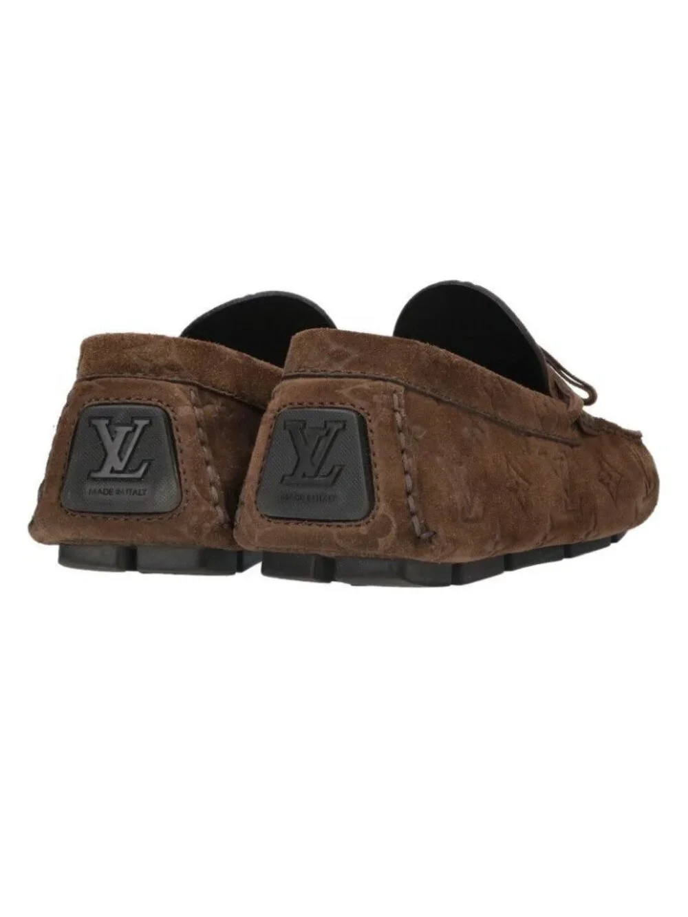 Louis Vuitton LV Driver Moccasins Monogram Loafers 8